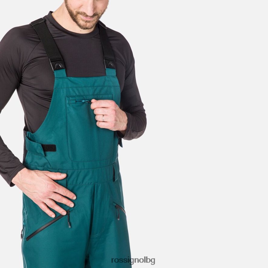 бг Rossignol мъже skpr трислоен панталон с лигавник дълбоко сив цвят 68DD2T586 дъна