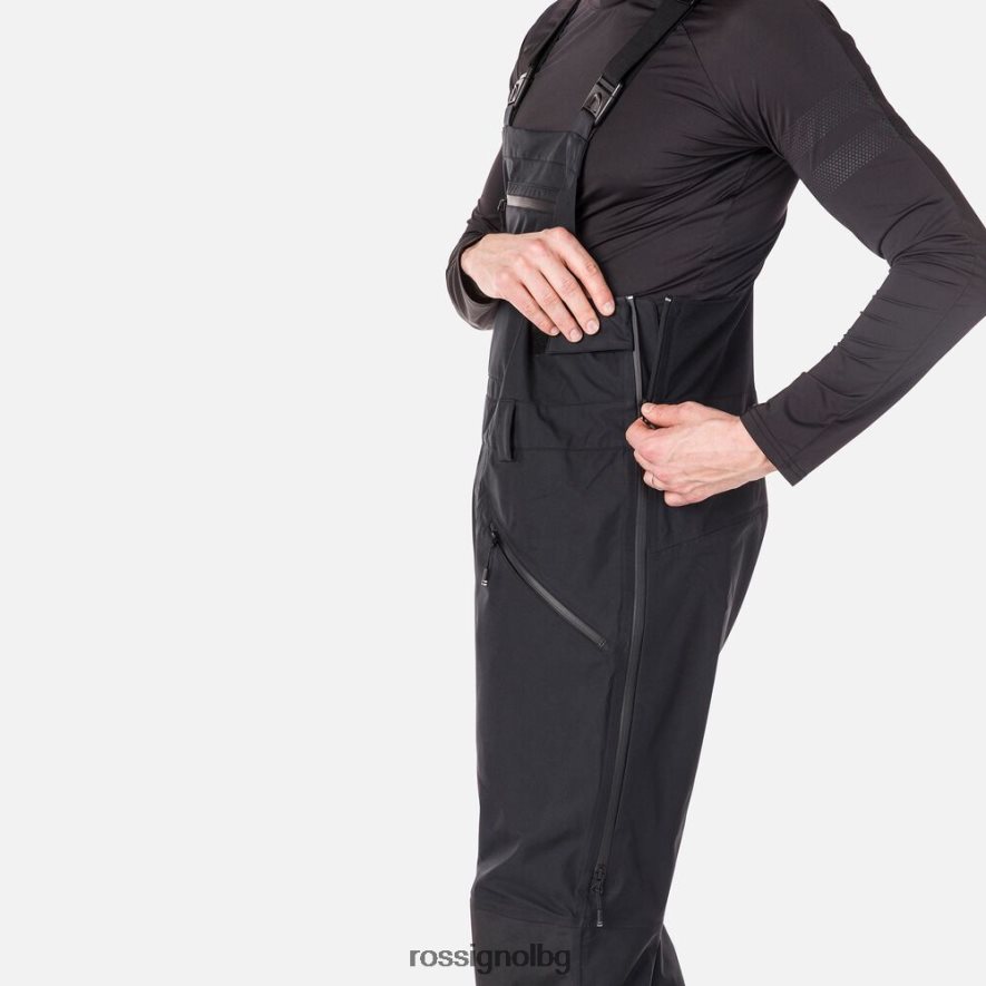бг Rossignol мъже skpr трислоен панталон с лигавник черен 68DD2T129 дъна