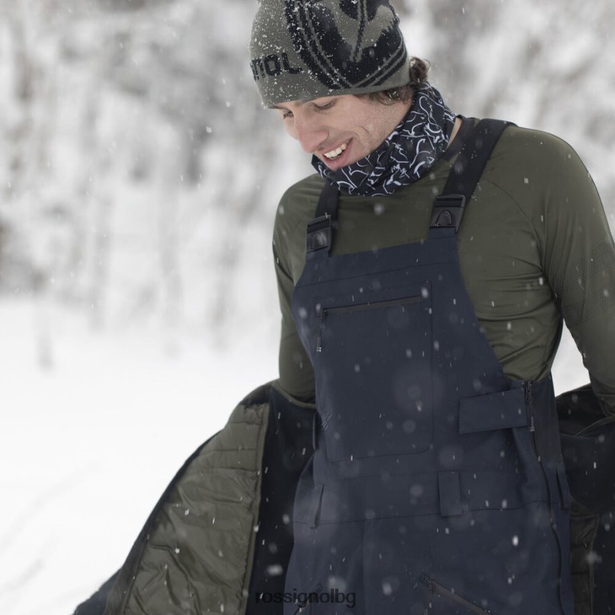 бг Rossignol мъже skpr трислоен панталон с лигавник черен 68DD2T129 дъна