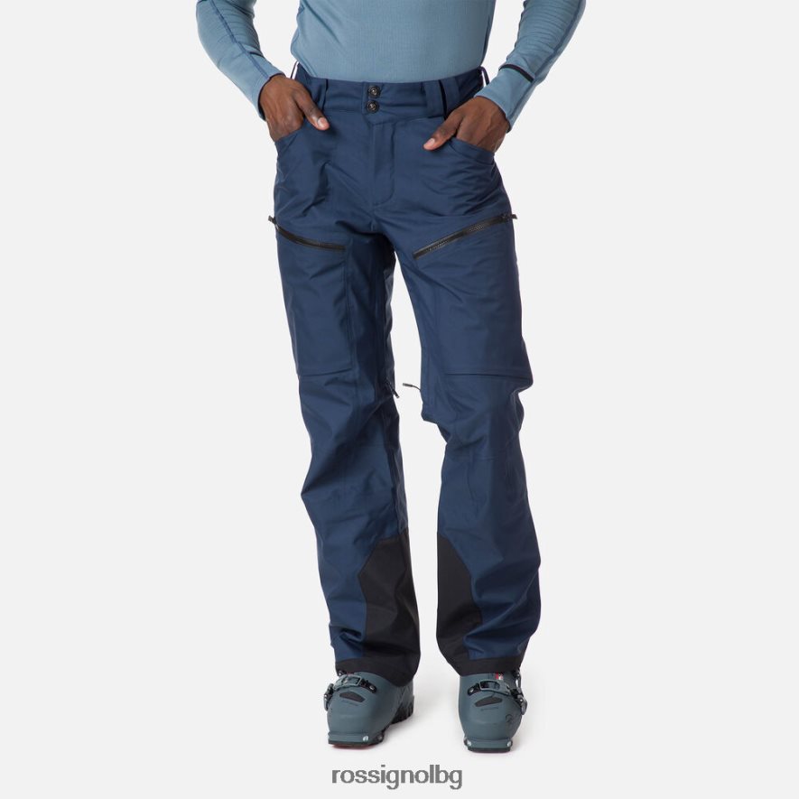 бг Rossignol мъже skpr трислоен панталон тъмно синьо 68DD2T380 дъна