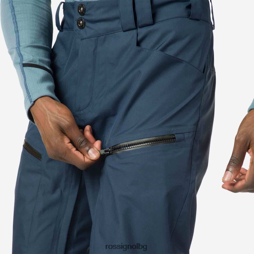 бг Rossignol мъже skpr трислоен панталон тъмно синьо 68DD2T380 дъна