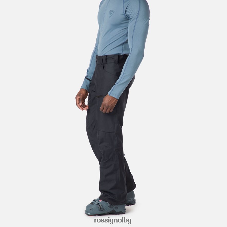 бг Rossignol мъже skpr трислоен панталон черен 68DD2T513 дъна