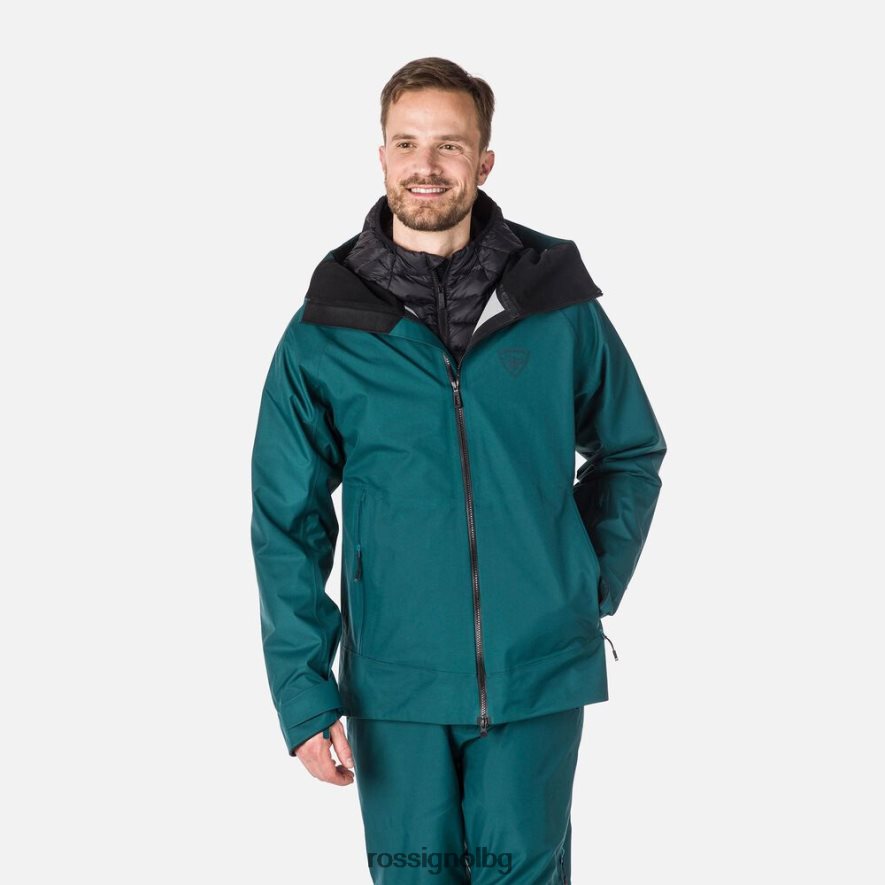 бг Rossignol мъже skpr трислойно яке deepteal 68DD2T575 върхове