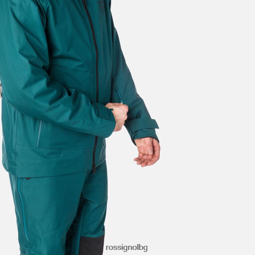 бг Rossignol мъже skpr трислойно яке deepteal 68DD2T575 върхове