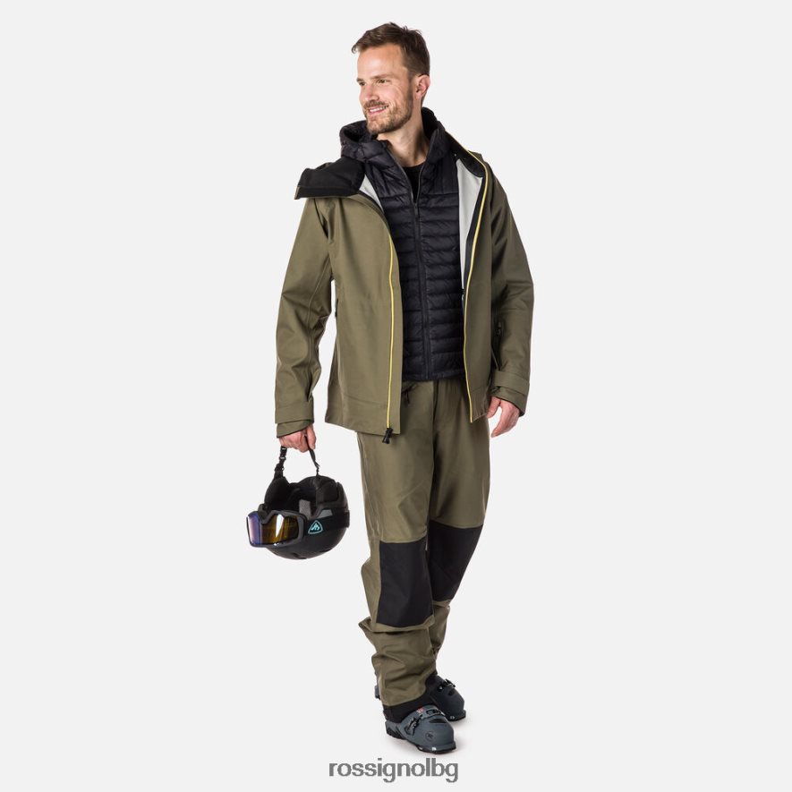 бг Rossignol мъже skpr трислойно яке ацинус лист 68DD2T539 върхове