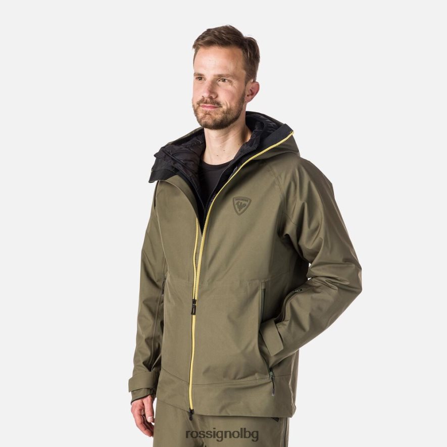 бг Rossignol мъже skpr трислойно яке ацинус лист 68DD2T539 върхове