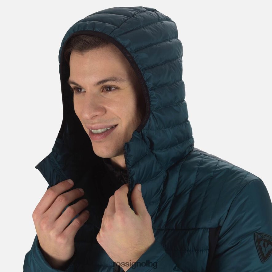 бг Rossignol мъже skpr хибридно леко яке deepteal 68DD2T451 върхове