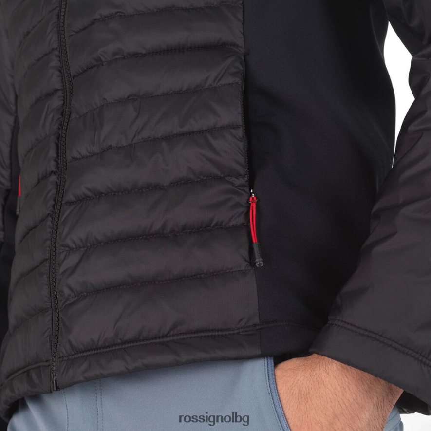 бг Rossignol мъже skpr хибридно леко яке черен 68DD2T342 върхове