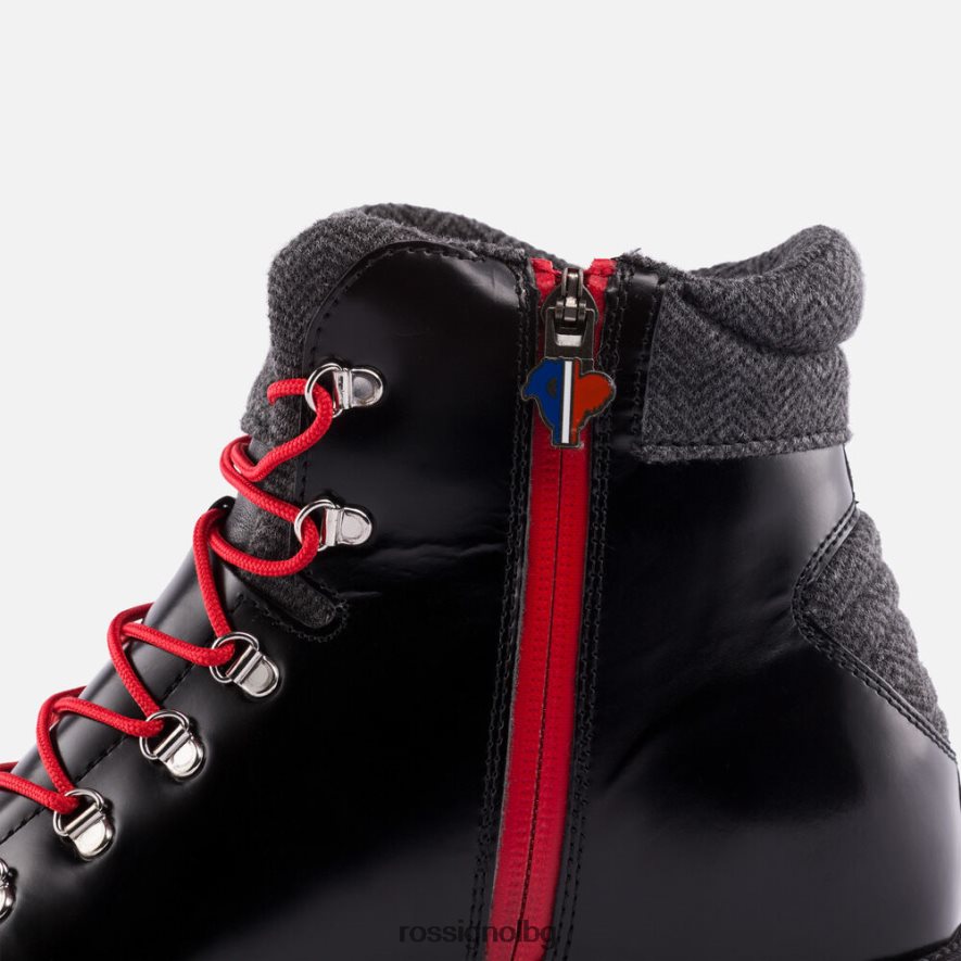 бг Rossignol мъже Ботуши от шамони от 1907 г блестящочерно 68DD2T170 обувки