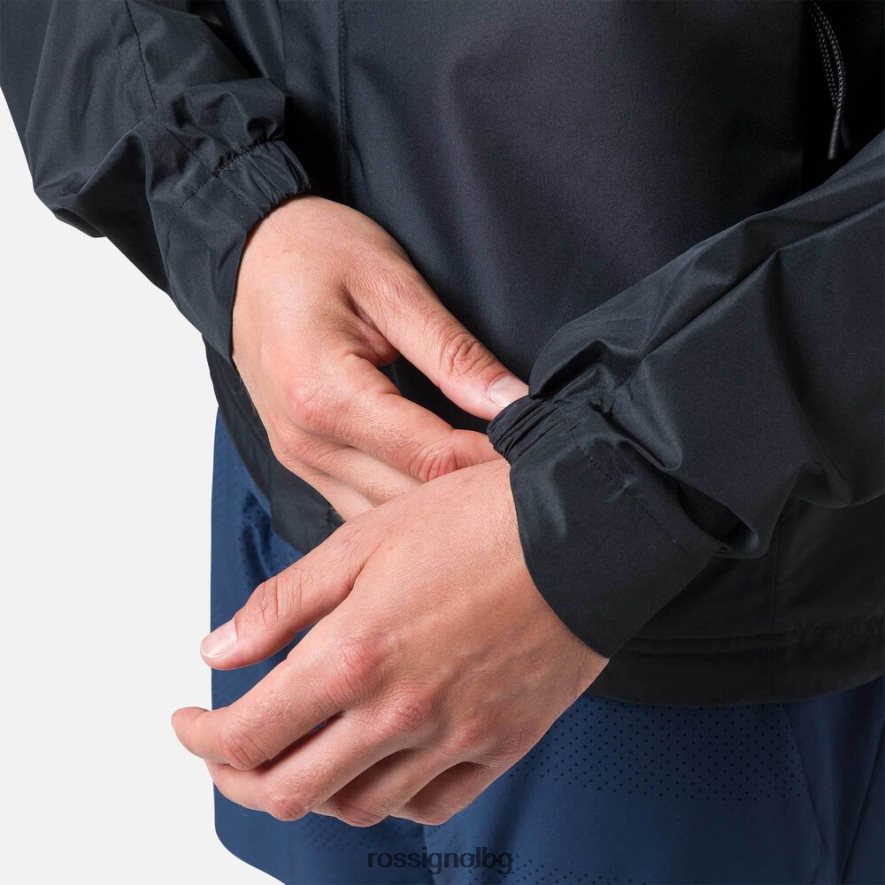 бг Rossignol мъже активно яке за дъжд черен 68DD2T264 върхове