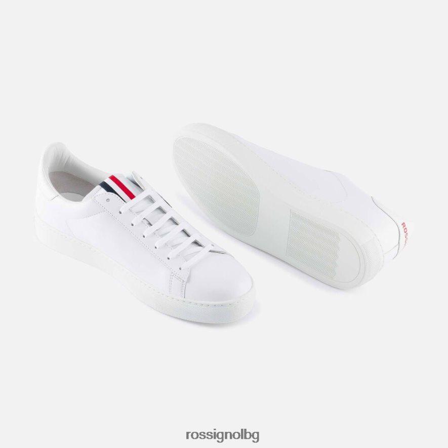 бг Rossignol мъже алекс кецове бяло 68DD2T457 обувки