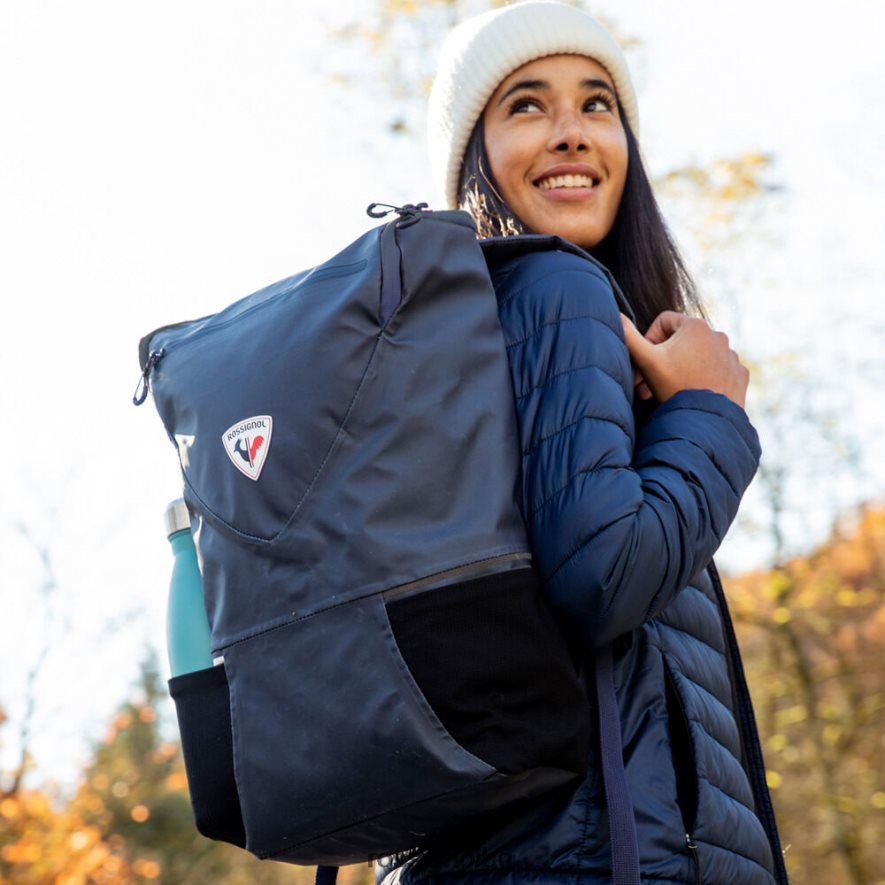 бг Rossignol мъже водоустойчива пътническа раница 15л нов стил 68DD2T319 аксесоари