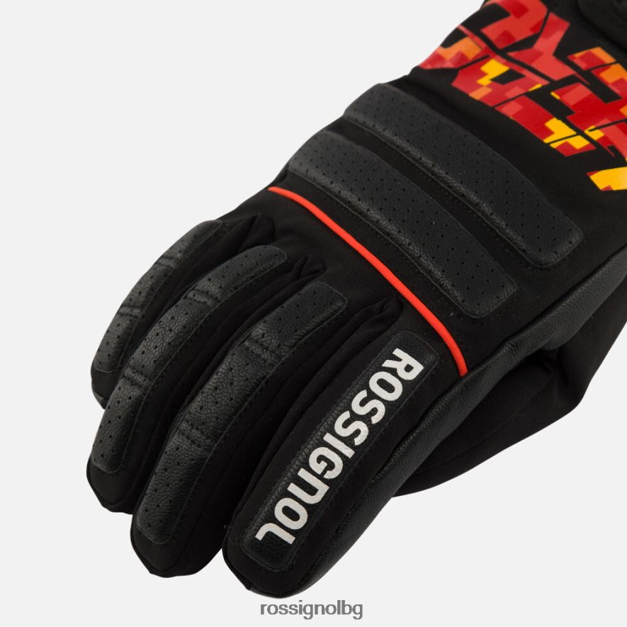 бг Rossignol мъже водоустойчиви ски ръкавици hero master оксиоранжев 68DD2T663 аксесоари