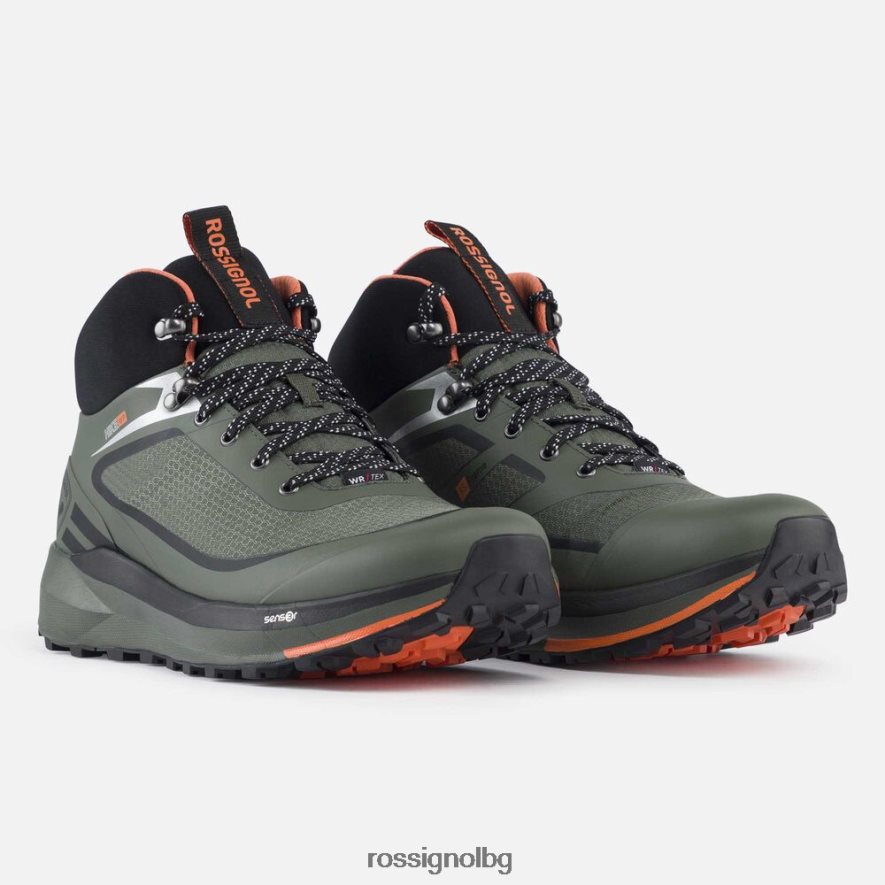 бг Rossignol мъже водоустойчиви туристически обувки зелено 68DD2T333 обувки