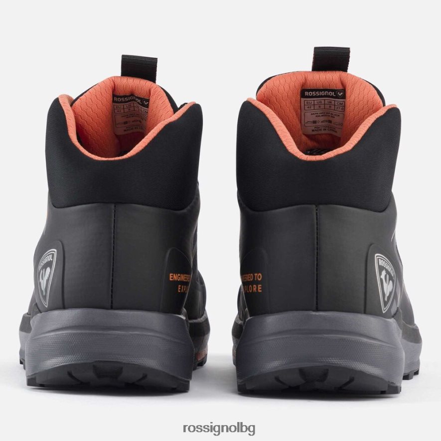 бг Rossignol мъже водоустойчиви туристически обувки черен 68DD2T154 обувки
