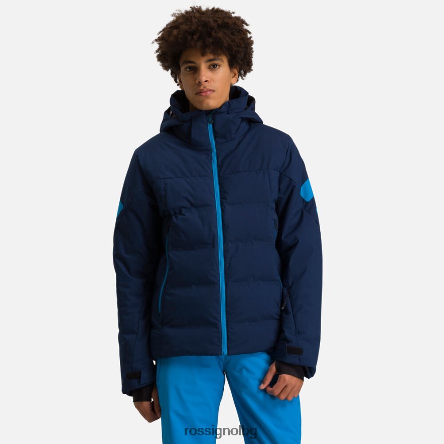 бг Rossignol мъже заминаване ски яке тъмно синьо 68DD2T130 върхове