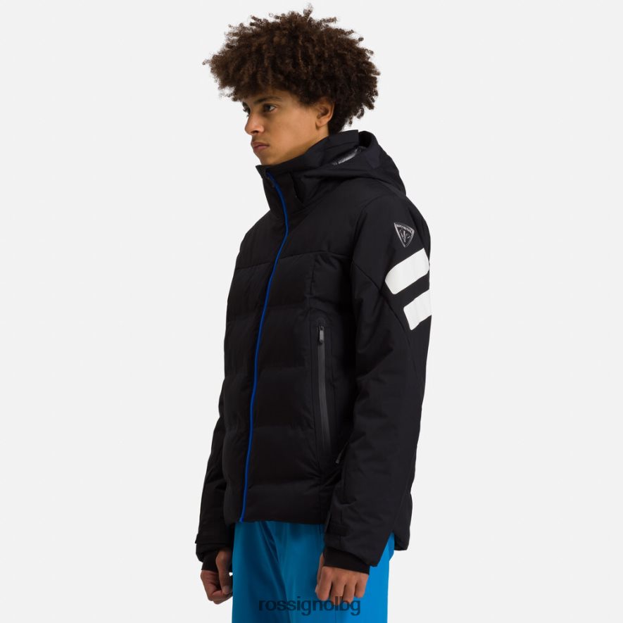 бг Rossignol мъже заминаване ски яке черен 68DD2T156 върхове