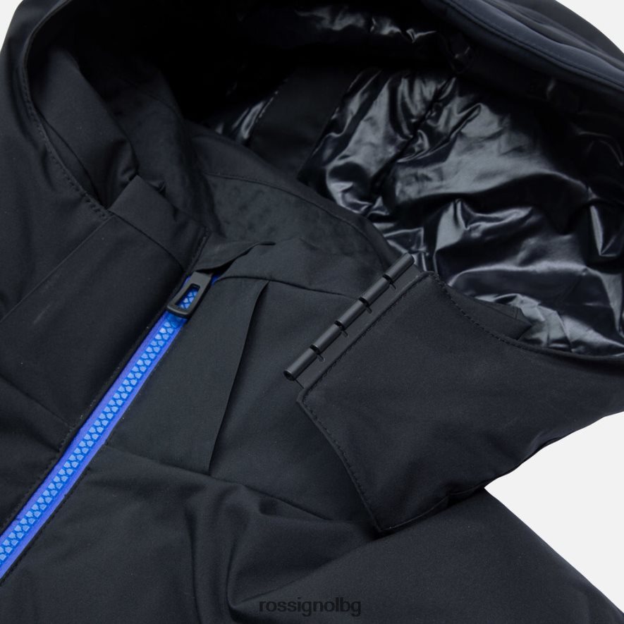 бг Rossignol мъже заминаване ски яке черен 68DD2T156 върхове