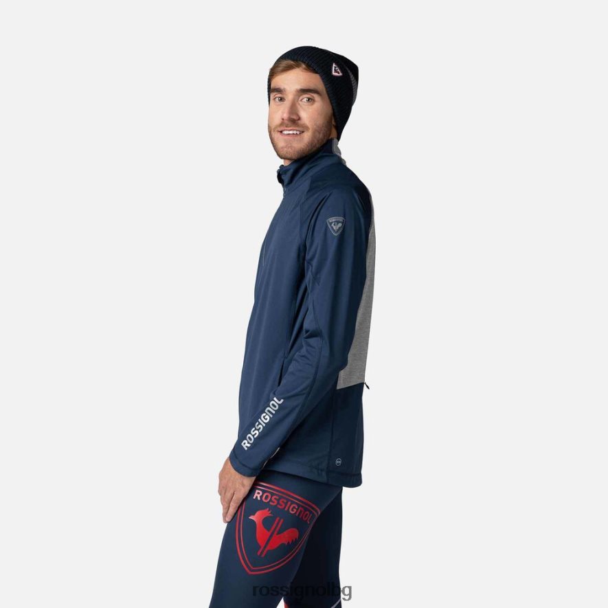 бг Rossignol мъже излято яке тъмно синьо 68DD2T553 върхове