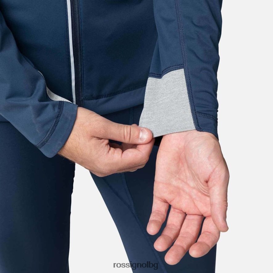 бг Rossignol мъже излято яке тъмно синьо 68DD2T553 върхове