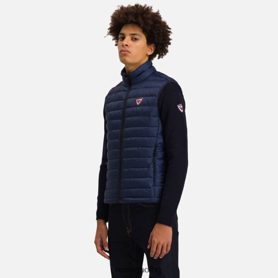 бг Rossignol мъже изолирана жилетка 180гр тъмно синьо 68DD2T152 върхове