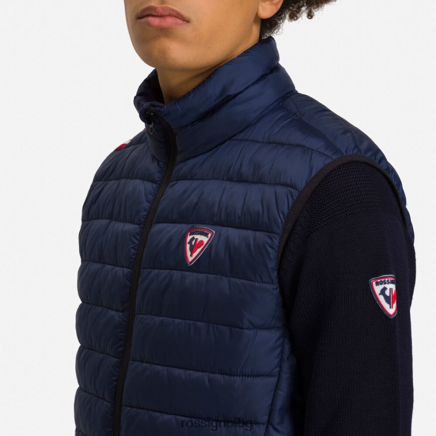 бг Rossignol мъже изолирана жилетка 180гр тъмно синьо 68DD2T152 върхове