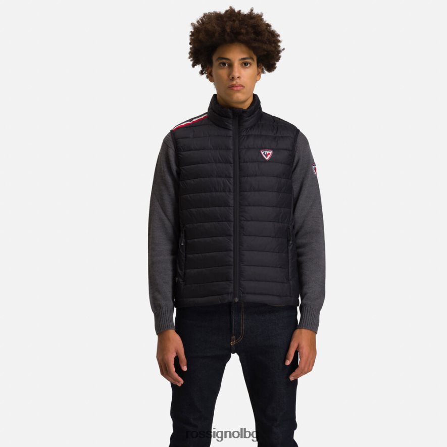 бг Rossignol мъже изолирана жилетка 180гр черен 68DD2T578 върхове