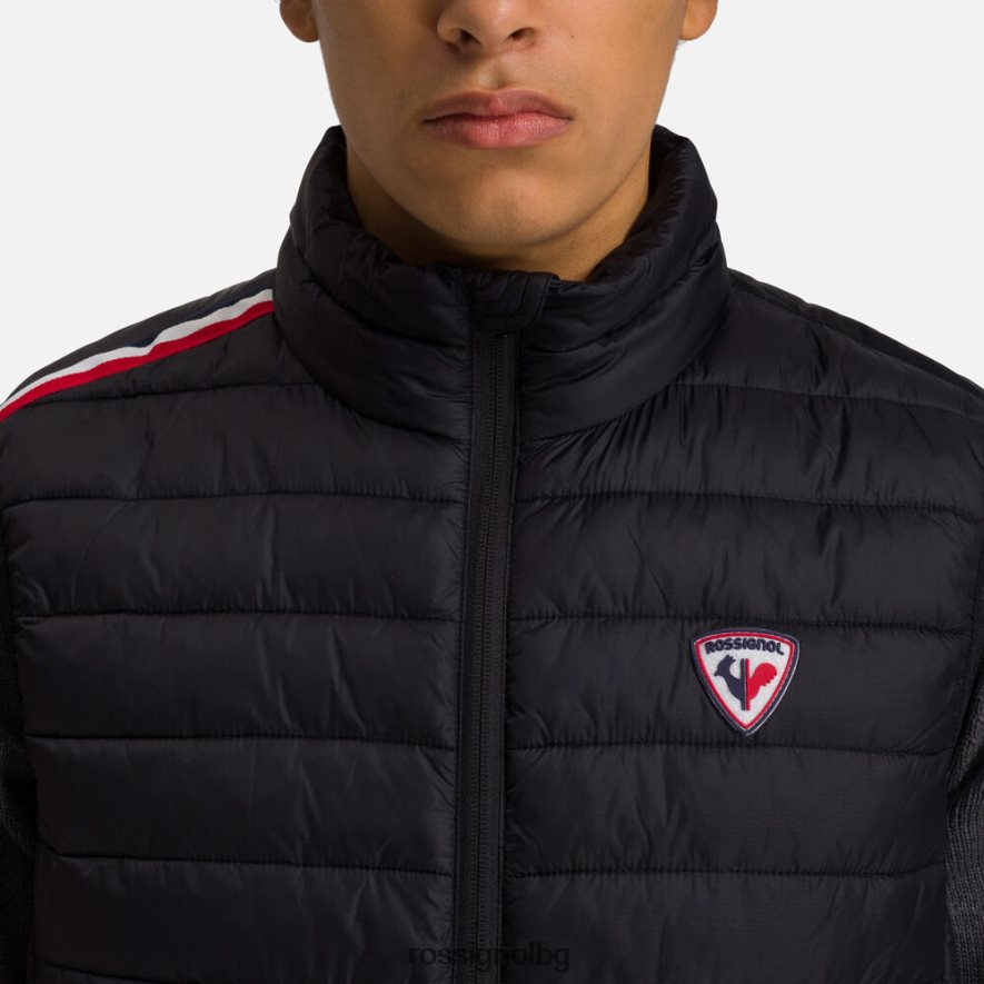 бг Rossignol мъже изолирана жилетка 180гр черен 68DD2T578 върхове