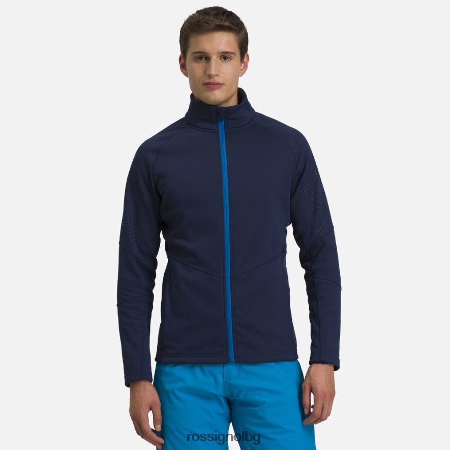 бг Rossignol мъже класически климатичен слой тъмно синьо 68DD2T644 върхове