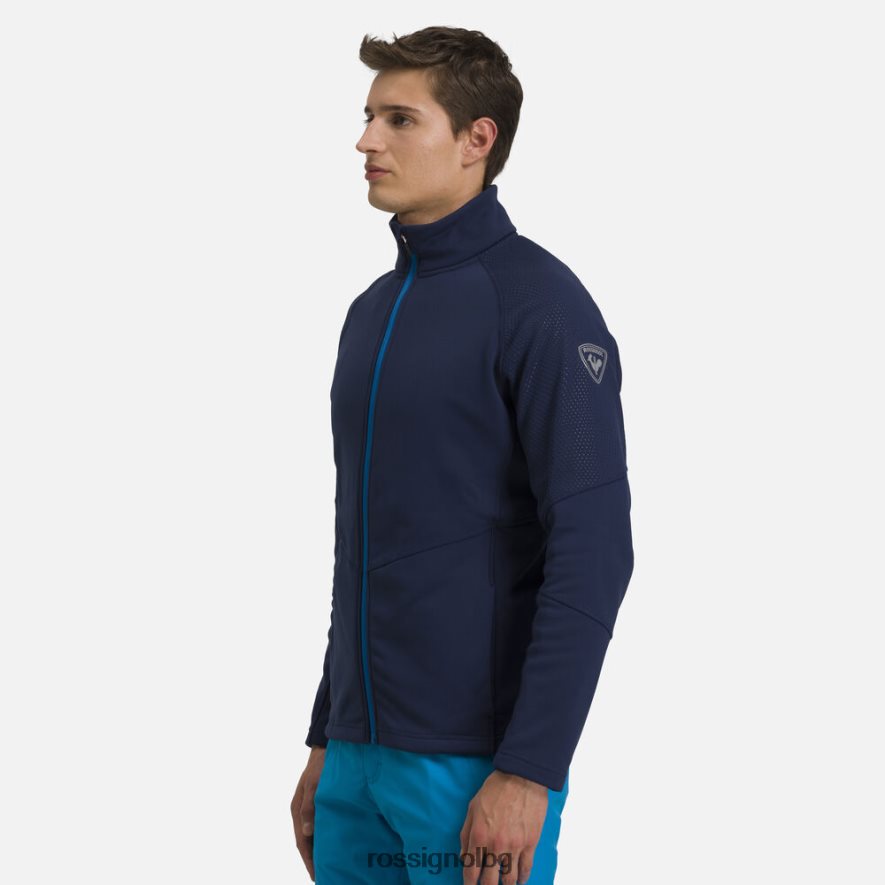 бг Rossignol мъже класически климатичен слой тъмно синьо 68DD2T644 върхове