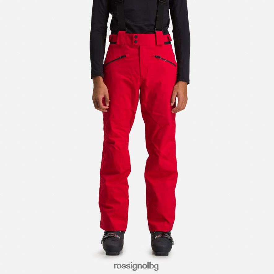 бг Rossignol мъже класически ски панталони кармин 68DD2T100 дъна