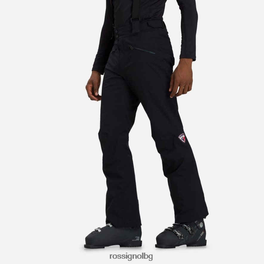бг Rossignol мъже класически ски панталони черен 68DD2T151 дъна