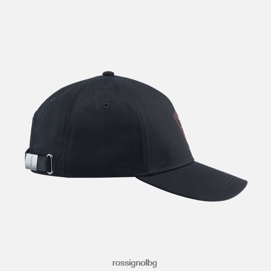 бг Rossignol мъже корпоративна шапка черен 68DD2T149 аксесоари