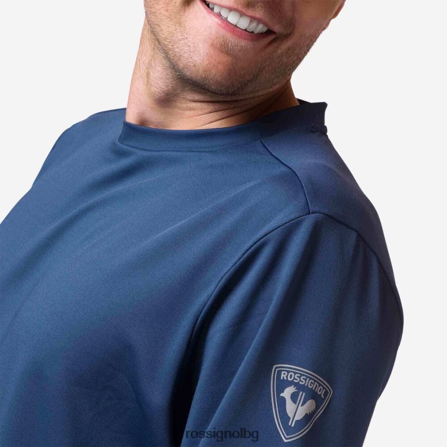 бг Rossignol мъже лек междинен слой тъмно синьо 68DD2T502 върхове