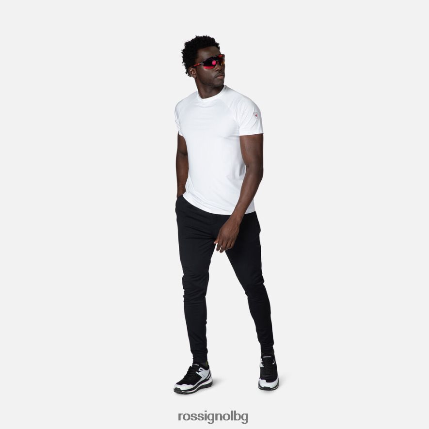 бг Rossignol мъже лека дишаща тениска бяло 68DD2T56 върхове