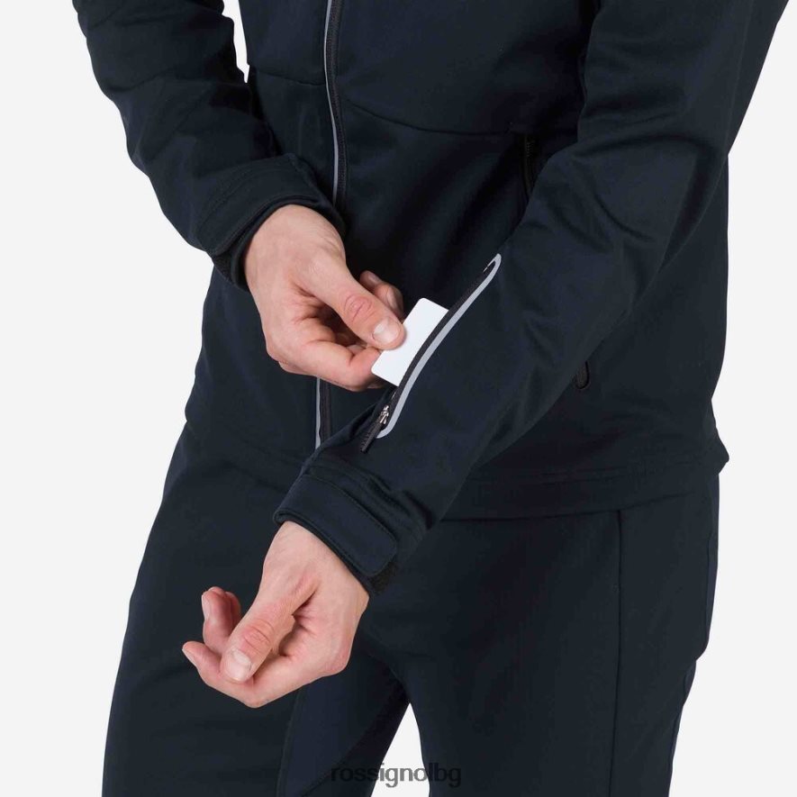 бг Rossignol мъже меко яке черен 68DD2T329 върхове