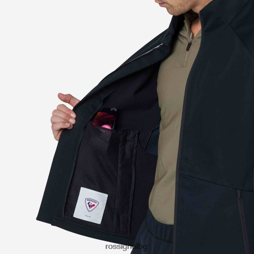 бг Rossignol мъже меко яке черен 68DD2T329 върхове