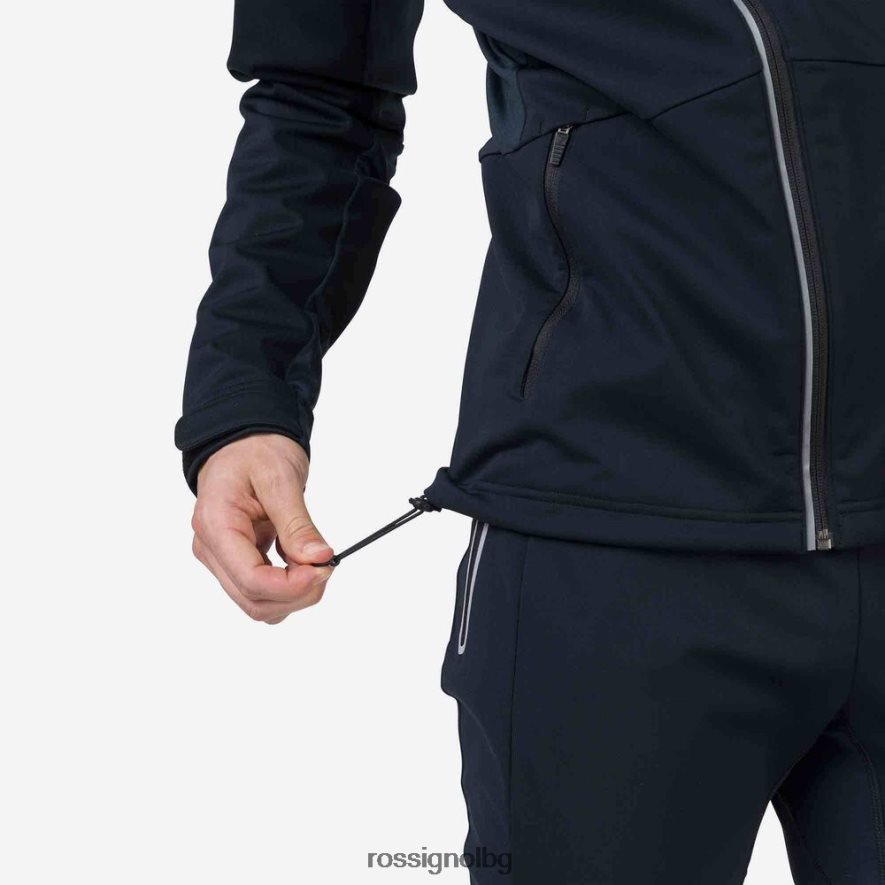 бг Rossignol мъже меко яке черен 68DD2T329 върхове