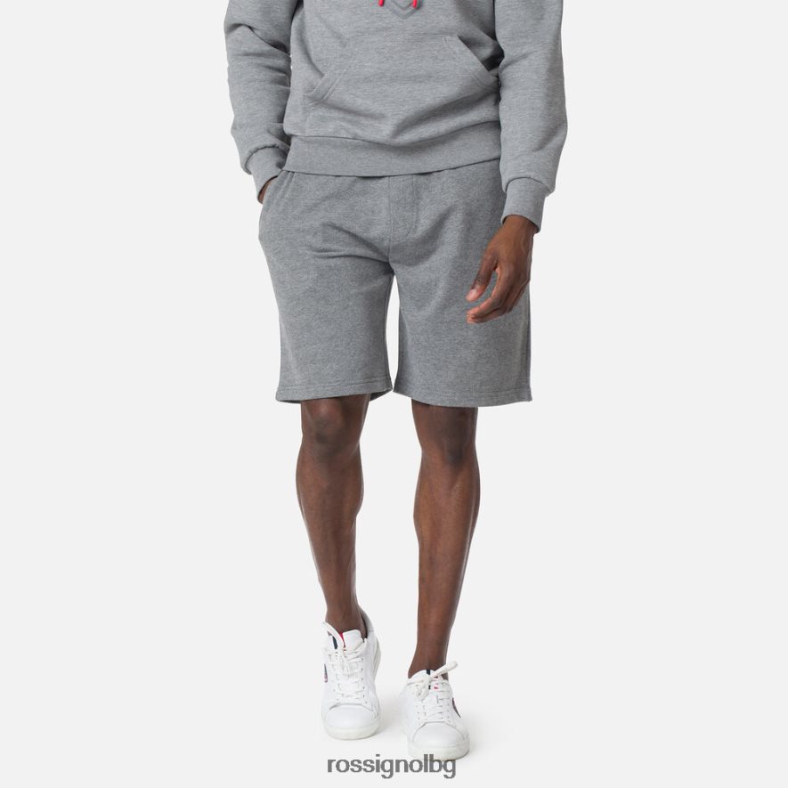 бг Rossignol мъже памучни шорти с лого хедъргрей 68DD2T498 дъна