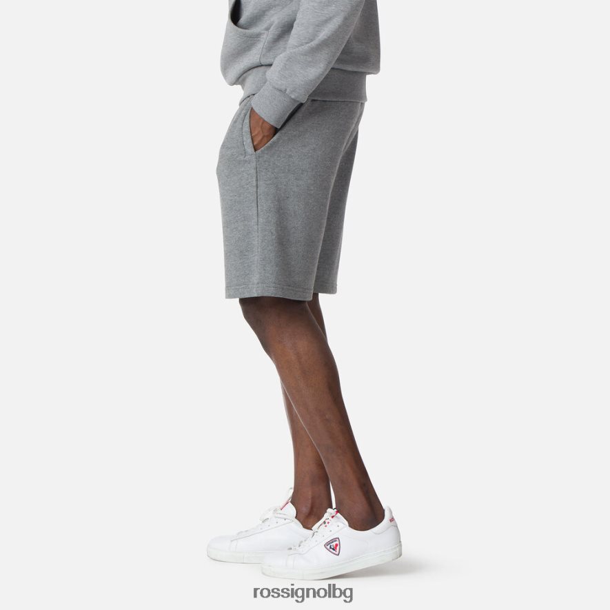 бг Rossignol мъже памучни шорти с лого хедъргрей 68DD2T498 дъна