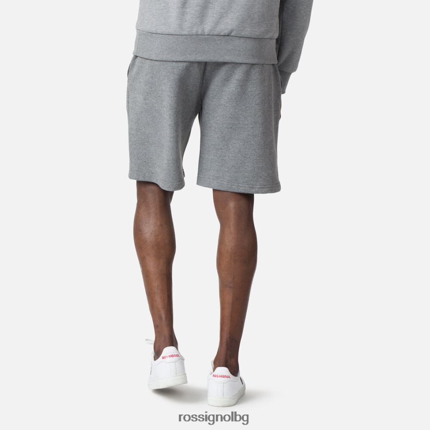 бг Rossignol мъже памучни шорти с лого хедъргрей 68DD2T498 дъна