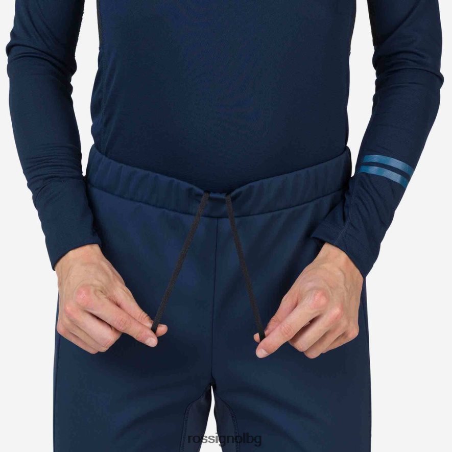 бг Rossignol мъже панталон софт шел тъмно синьо 68DD2T265 дъна