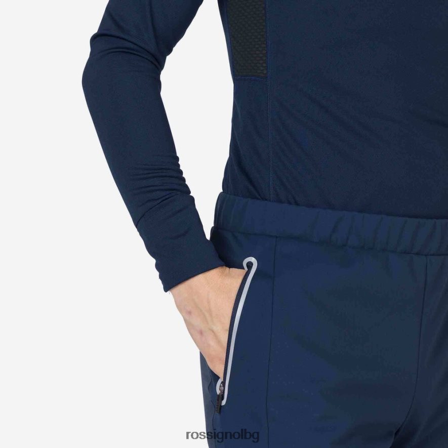 бг Rossignol мъже панталон софт шел тъмно синьо 68DD2T265 дъна