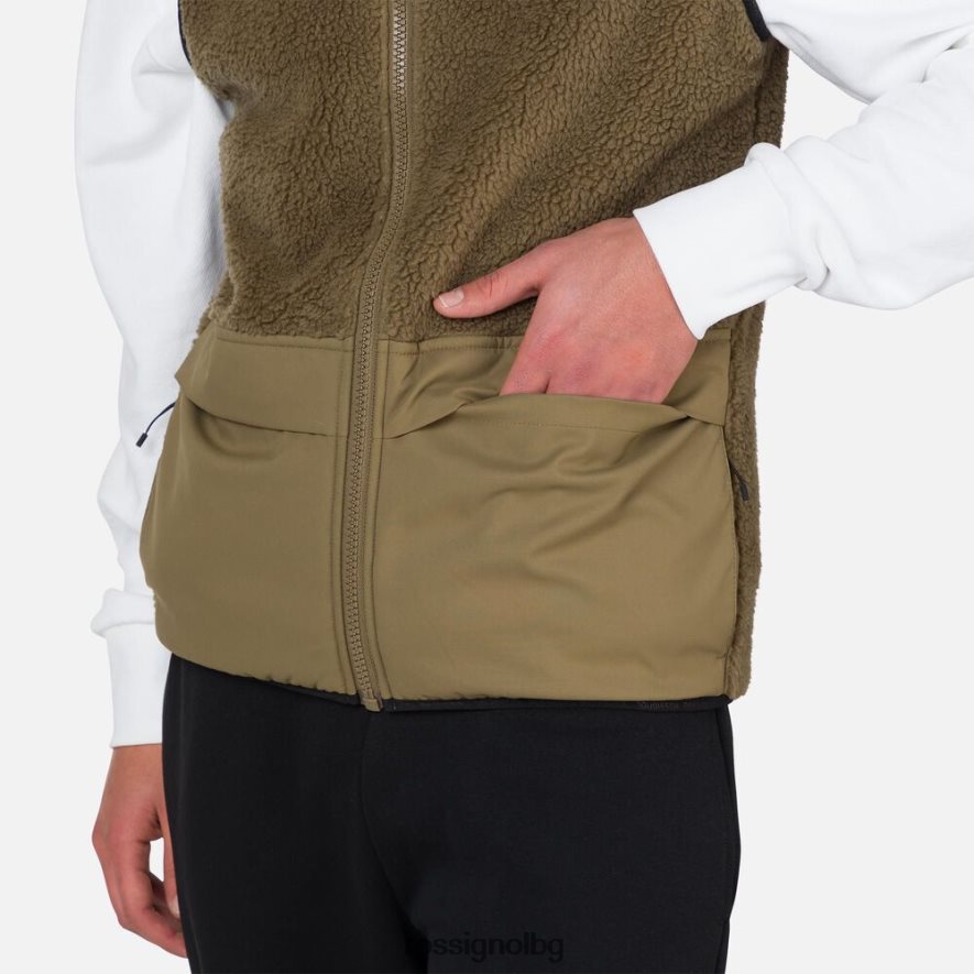 бг Rossignol мъже поларена жилетка фиг 68DD2T322 върхове