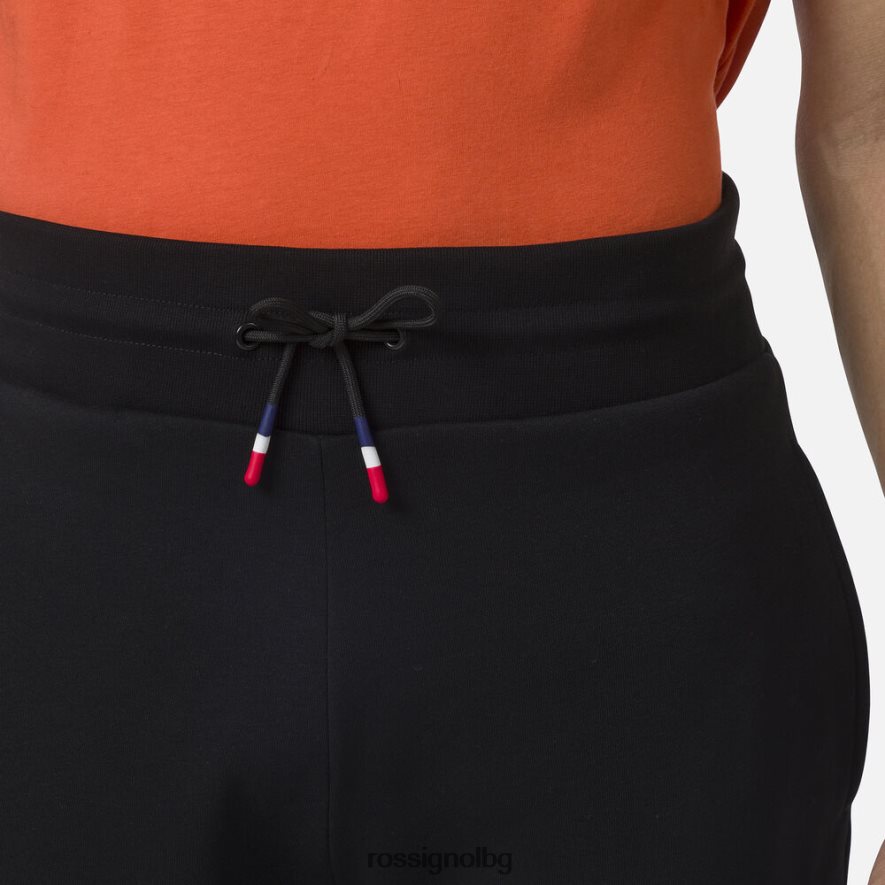 бг Rossignol мъже поларени панталони с лого черен 68DD2T425 дъна