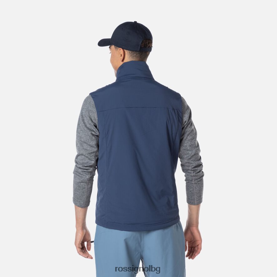 бг Rossignol мъже противоположна жилетка тъмно синьо 68DD2T406 върхове