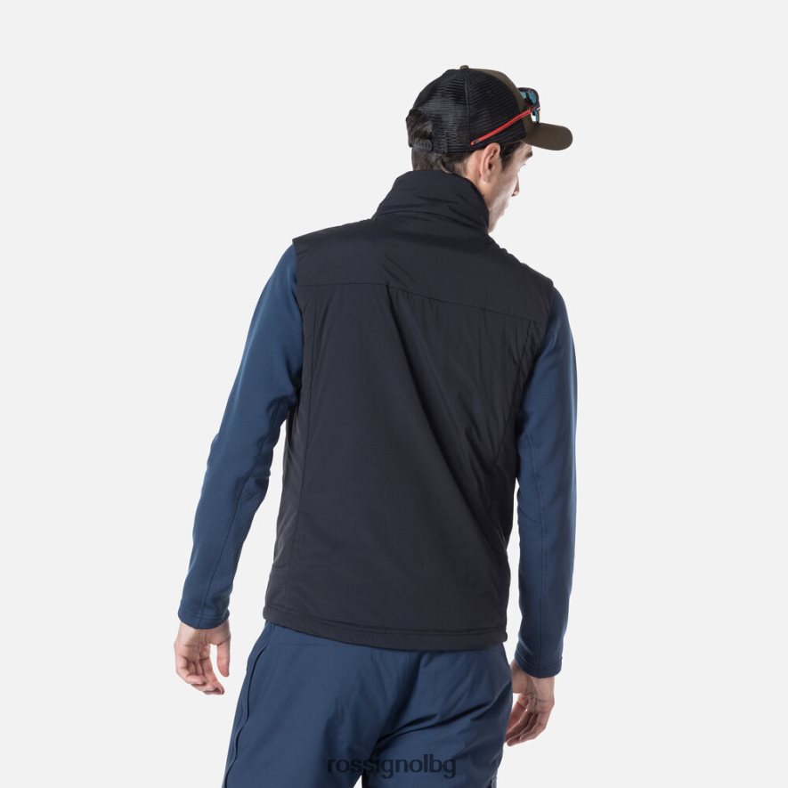 бг Rossignol мъже противоположна жилетка черен 68DD2T343 върхове