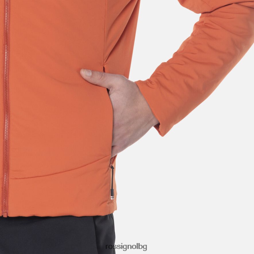 бг Rossignol мъже противоположно яке с качулка тен 68DD2T297 върхове