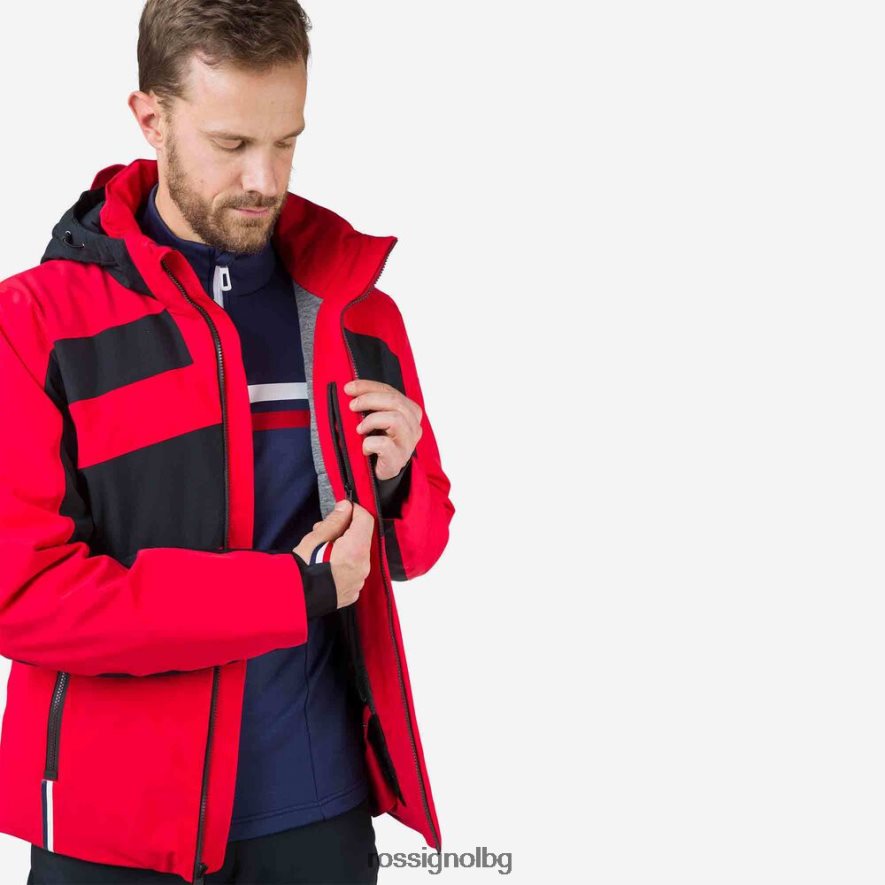 бг Rossignol мъже реагира мериносово ски яке спортсред 68DD2T592 върхове