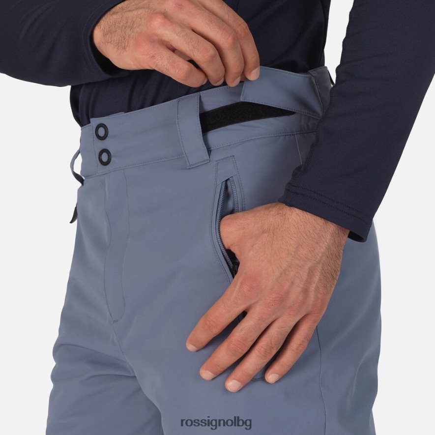 бг Rossignol мъже ски панталони rapide синьо сиво 68DD2T266 дъна